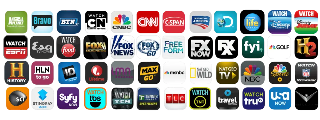 IPTV channels list with live TV, sports, movies and 4K streaming on Smart TV and Firestick